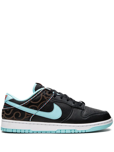 Nike Dunk Low "barbershop" Sneakers In Schwarz