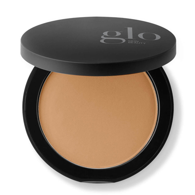 Glo Skin Beauty Pressed Base Powder Foundation (0.35 Oz.) In Honey Dark