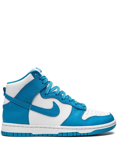 Nike Dunk High Retro Sneakers In Blue