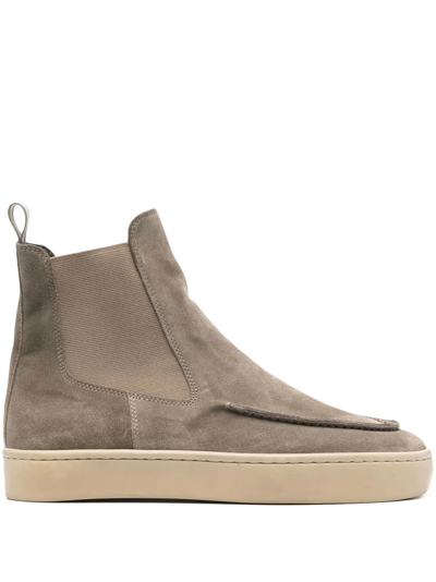 Officine Creative Bug Pull-on Ankle Boots In Neutrals