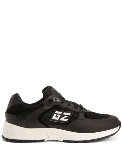 Giuseppe Zanotti Gz Runner Low-top Trainers In Nero