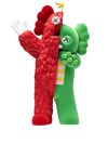 KAWS KACHAMUKKU "RED/GREEN" FIGURINE