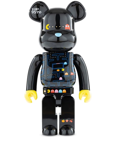 Medicom Toy Pac-man "10" Be@rbrick Figure In Black