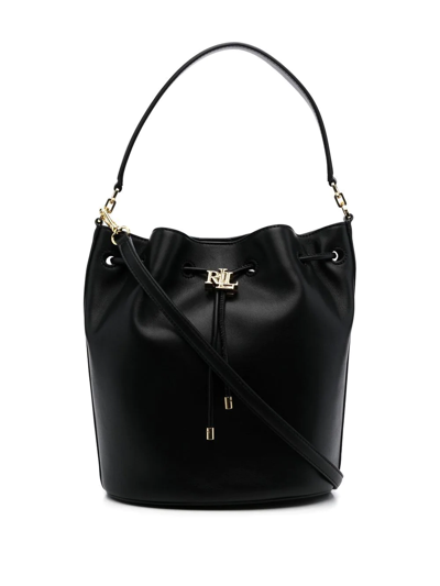 Lauren Ralph Lauren Andie Satchel Bag In Black