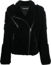 TOM FORD SHEARLING ZIPPED JACKET
