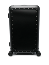 Fpm Milano Spinner Stud-embellished Cabin Suitcase In Black