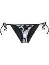 VERSACE BAROQUE PATTERN-PRINT BIKINI BOTTOMS