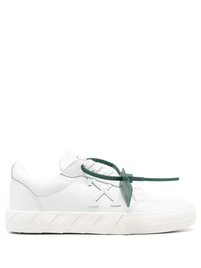 Off-white Low Vulcanized Low-top Sneakers In White No Color