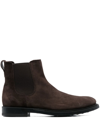 TOD'S SLIP-ON SUEDE CHELSEA BOOTS