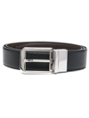 Z ZEGNA BUCKLE-FASTENING LEATHER BELT