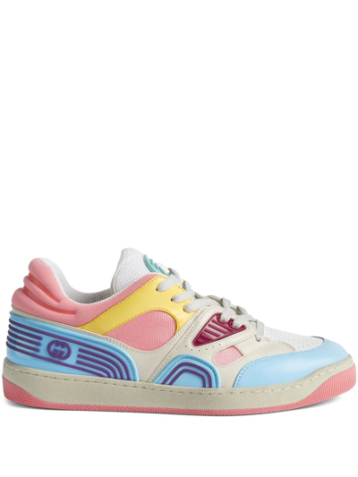 Gucci Basket Low-top Sneakers In Multi