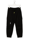 Dkny Cargo-pocket Detail Joggers In Black