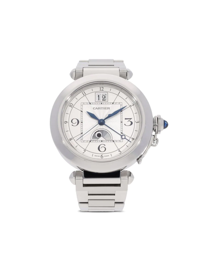 Pre-owned Cartier 2012  Pasha Xl 42mm In White