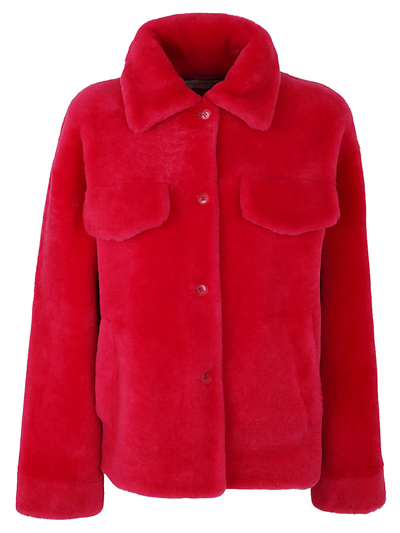 Ines &amp; Marechal Ines Et Marechal Fucsia Landau Jacket In Fuchsia