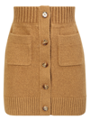 BURBERRY KNIT MINISKIRT