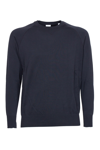 Aspesi Mens Blue Cotton Sweater In Blue