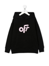 OFF-WHITE OFF ROUNDED HOODIE