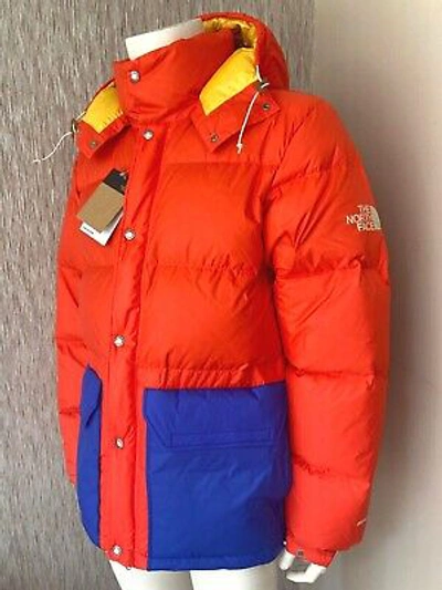 Pre-owned The North Face Colour Block Sierra Down Parka Jacket Size M/l Retail £450