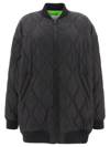 Msgm Womens Black Other Materials Jacket In Black