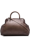 Officine Creative Helmet 35 Tote Bag In Brown