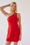 Beyond Yoga Lost Your Mind Spacedye Mini Dress In Red