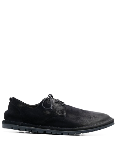 Marsèll Round-toe Lace-up Derby Shoes In Blue