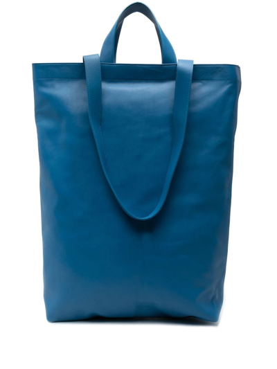 Marsèll Logo-embossed Large Tote In Blue