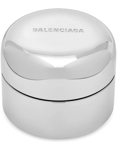 Balenciaga Travel Incense Scented Candle In Silver