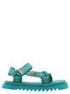 Marsèll X Suicoke Depa Touch-strap Sandals In Light Blue