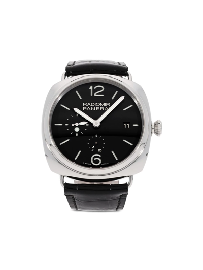Pre-owned Panerai 2011  Radiomir 10 Days Gmt 47mm In Black