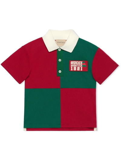 Gucci Babies' Kids Polo Shirt (3-36 Months) In Red