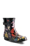 Nomad Droplet Patterned Waterproof Rain Boot In Fall Flourish