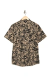Volcom Warbler Printed Regular Fit Shirt In Bfp