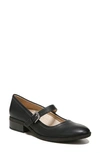 Natural Soul Ramona Mary-jane Pump In Black Smooth