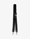 Zadig & Voltaire Logo-embroidered Woven Shoulder Strap In Noir