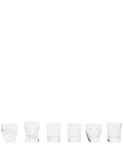 Baccarat Les Minis Everyday Glasses (set Of 6) In White