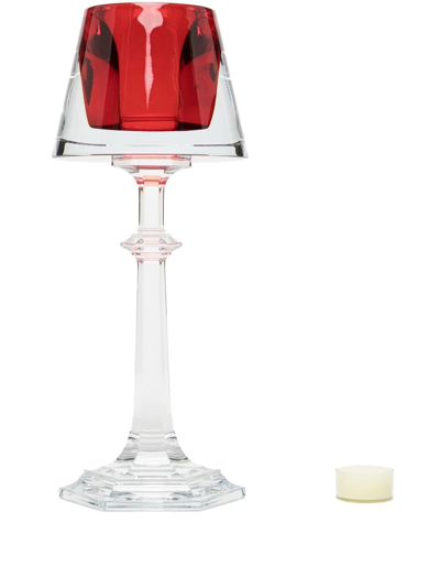 Baccarat Harcourt My Fire Candlestick (32cm) In White