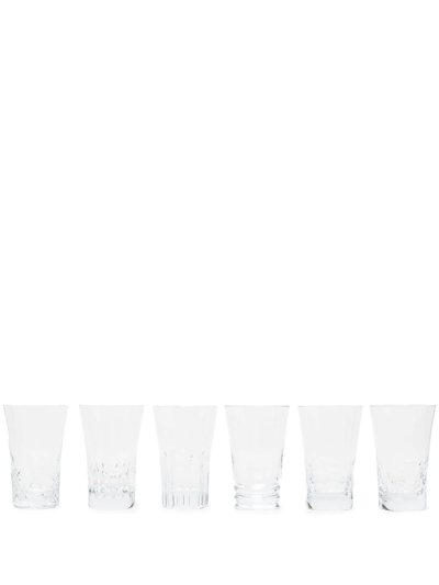 Baccarat Everyday Highball Glasses (set Of 6) In White
