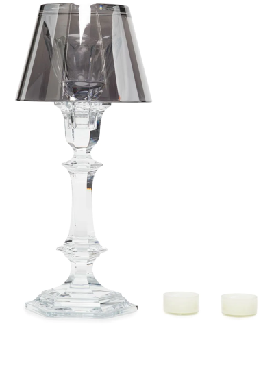 Baccarat Harcourt Our Fire Candlestick (32.5cm) In White