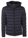 Peuterey Feather-down Padded Puffer Jacket In Bl Blue