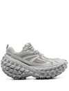Balenciaga Defender Exaggerated-sole Trainers In  Grey