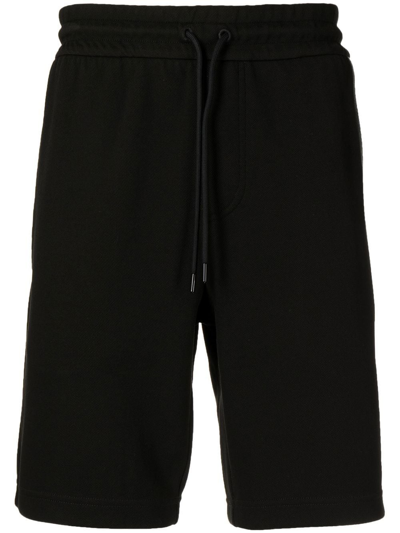 Hugo Boss Lamson 94 Track Shorts In Black