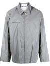 Helmut Lang Reflective Coach Jacket In Silber