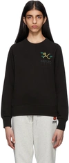 KENZO BLACK KENZO PARIS TIGER TAIL K SWEATSHIRT