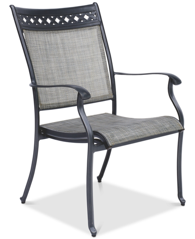 Agio Set Of 2 Vintage Ii Outdoor Sling Dining Chairs, Created For Macy's