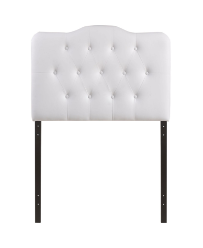 Modway Annabel Twin Upholstered Vinyl Headboard In White