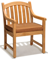 Furniture Set Of 2 Bristol Teak Outdoor Dining Chairs
