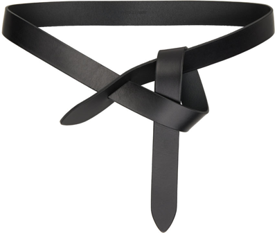 Isabel Marant Black Lecce Belt In 01bk Black