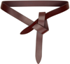 Isabel Marant Lecce Leather Wrap Belt In Burgundy