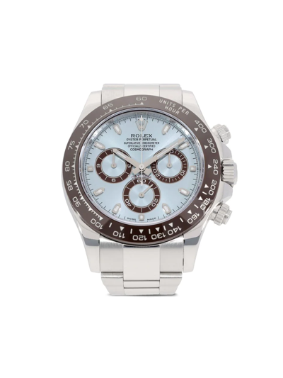 Pre-owned Rolex  Cosmograph Daytona 40mm In Blue